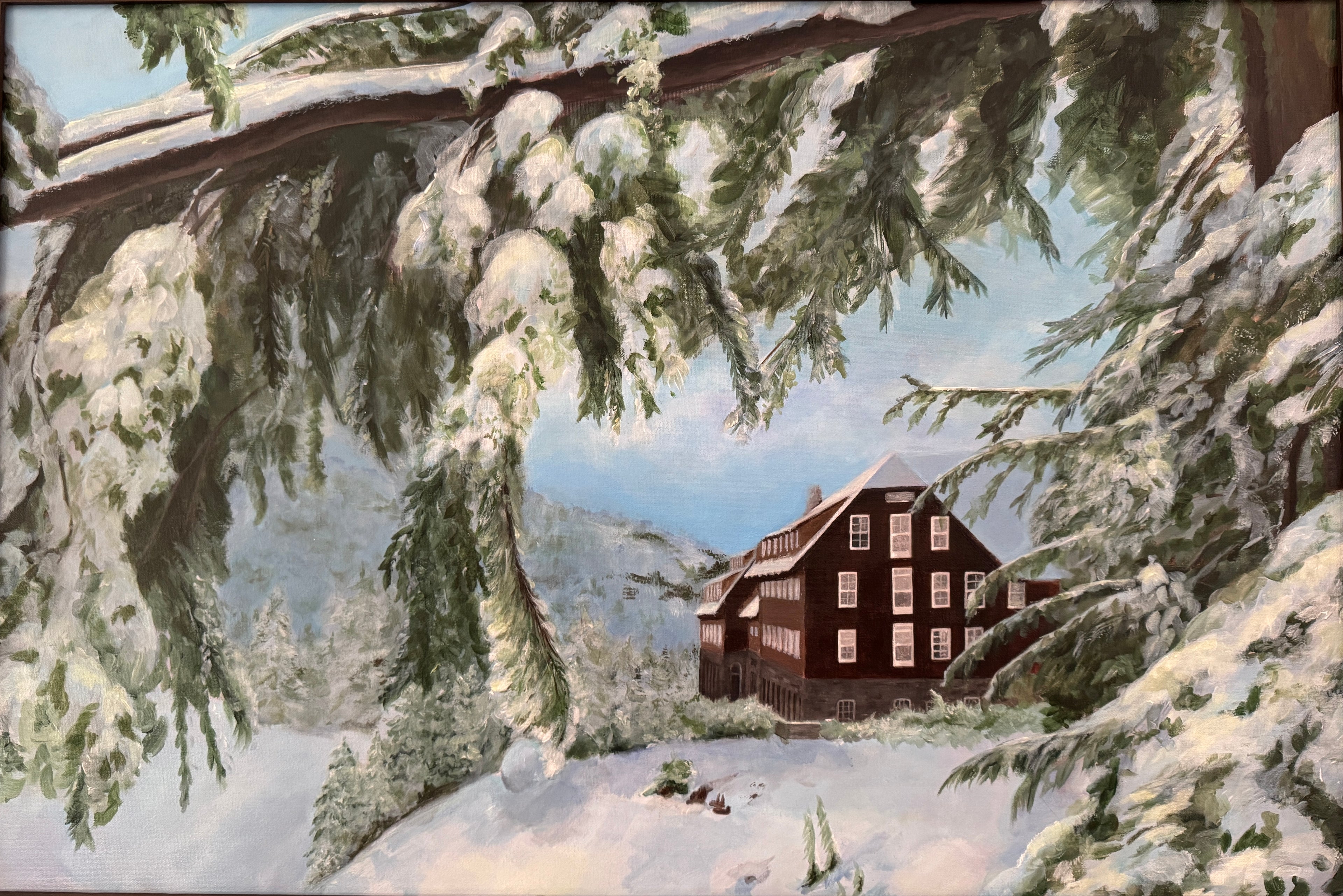 Crater Lake Lodge Print